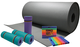 Solumuovialustat, lämpöistuinalustat, jousiammuntataustat ja vesinuudelit