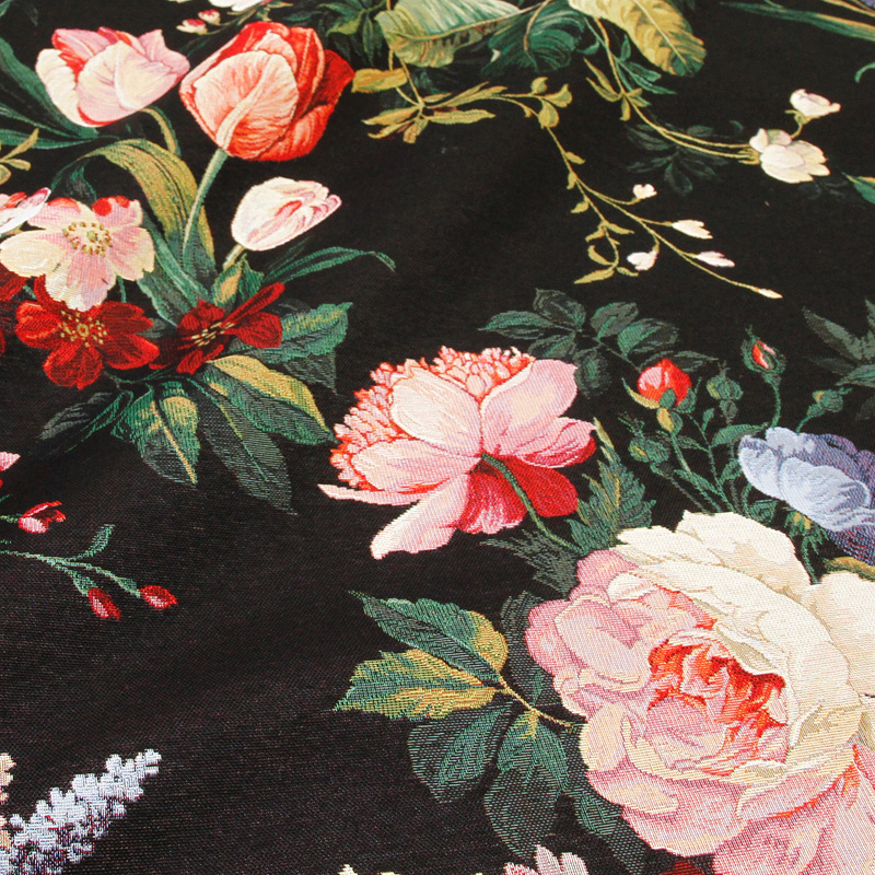 Gobeliinikangas vintage kukka