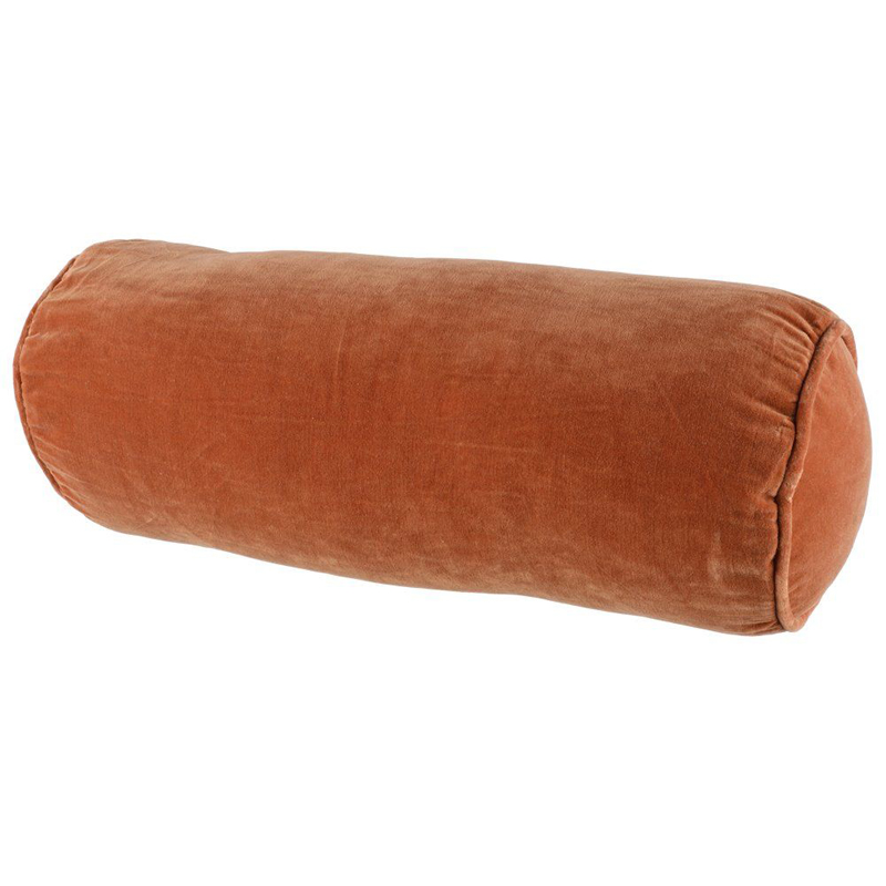 Koristetyyny putkityyny Bolster ruskea