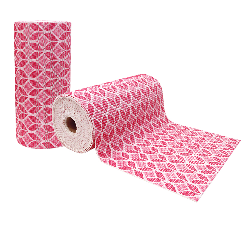 Kosteantilan matto lehtikuvio vaaleanpunainen