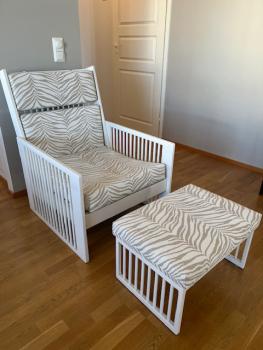 Artekin 444 tuolin uudet pehmusteet