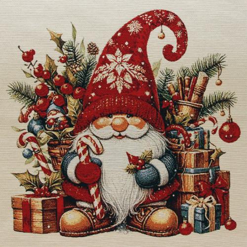 Gobeliinikangaspala joulupukki