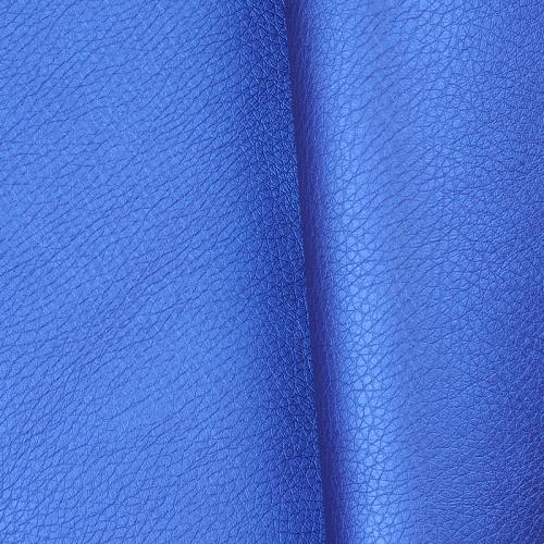 Keinonahka metallinhohto sininen