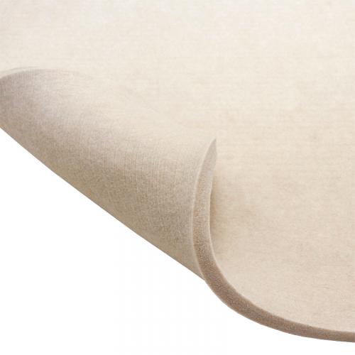 Kierrätyshuopa neulattu huopa beige 10mm