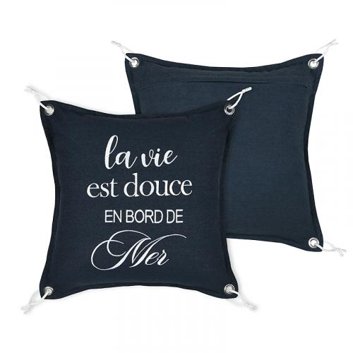 Koristetyyny Marine sininen