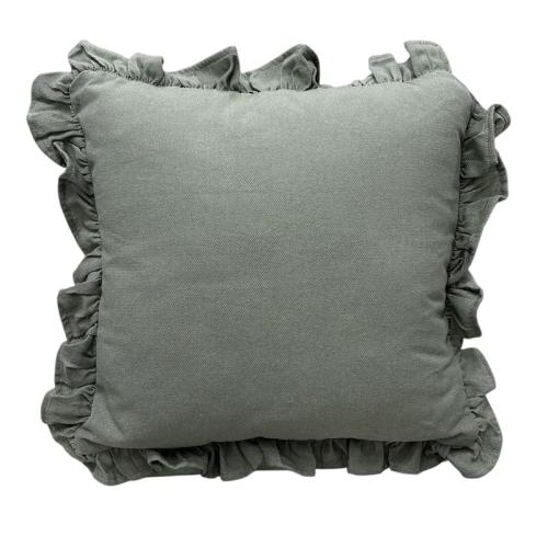 Koristetyyny Volang röyhelö vihreä