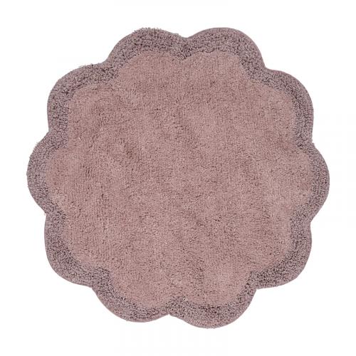 Kylpyhuonematto kukka roosa