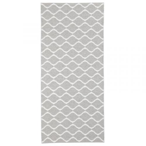 Muovimatto Wave harmaa grey