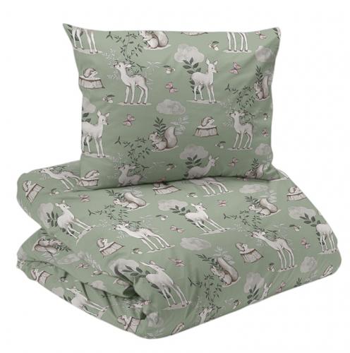 Pussilakanasetti bambi vihreä