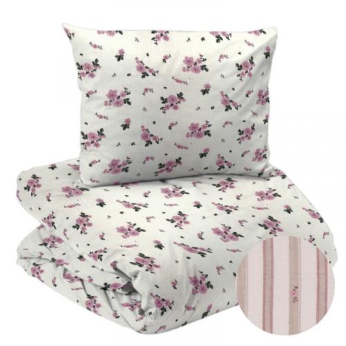 Pussilakanasetti Stina roosa