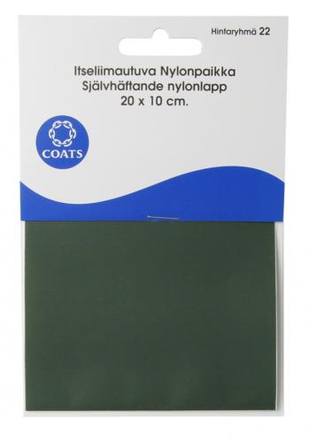Itseliimautuva Nylonpaikka 10*18cm vihreä (929506)