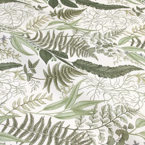 Tekstiilivahakangas akrylaatti lehdet vihreä
