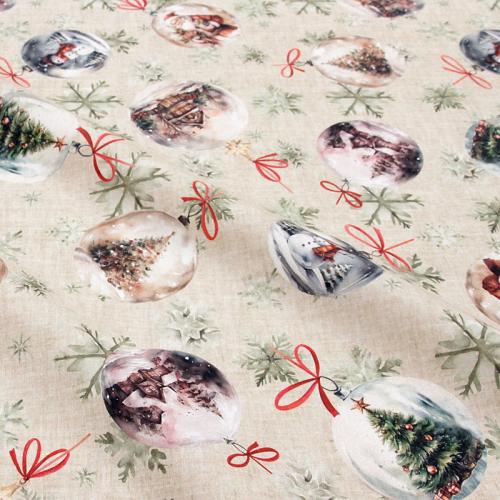 Vahakangas joulu akrylaatti joulupallo pellava