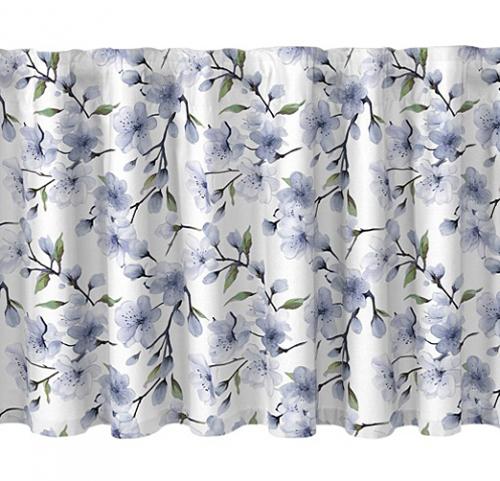 Verhokappakangas Fiori vaaleansininen