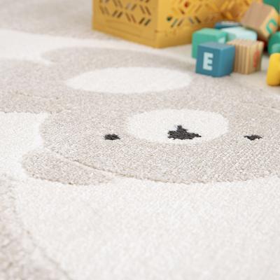 Nallekaverit lastenmatto beige