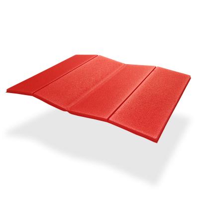 Lämpöistuinalusta, taitettava haitarimalli punainen (PLT01V)