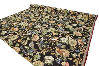 Gobeliinikangas lintunen ruskea