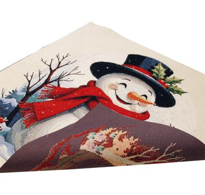 Gobeliinikangaspala lumiukko