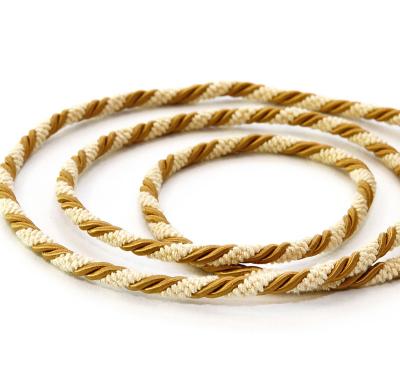 Huonekalunyöri beige/kulta 5mm