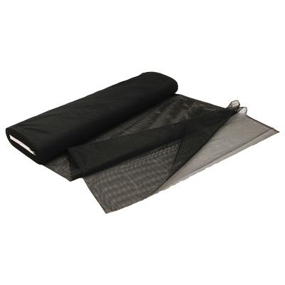 Hyttysverkkokangas musta