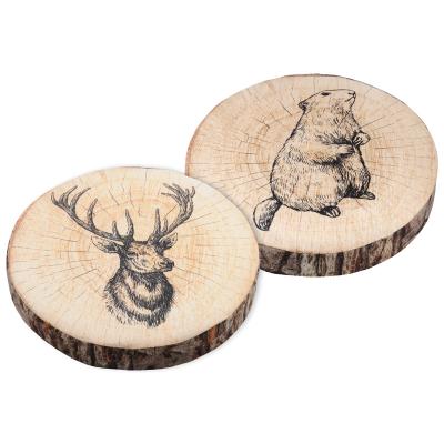 Istuintyyny hirvi ja murmeli