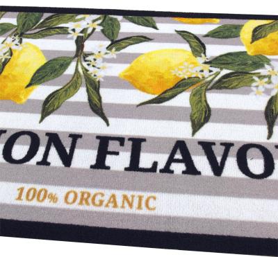 Keittiömatto sitruuna