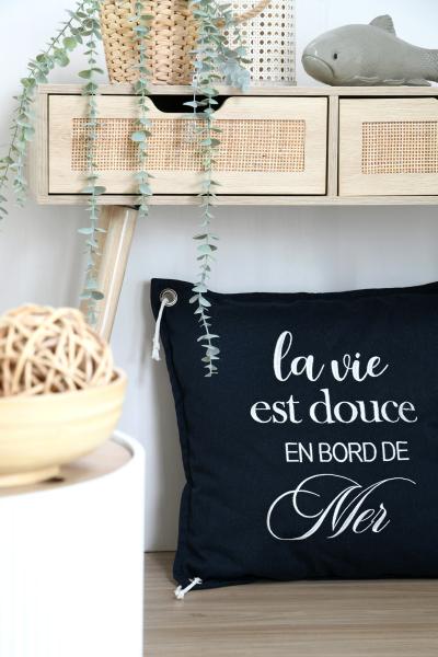 Koristetyyny Marine sininen