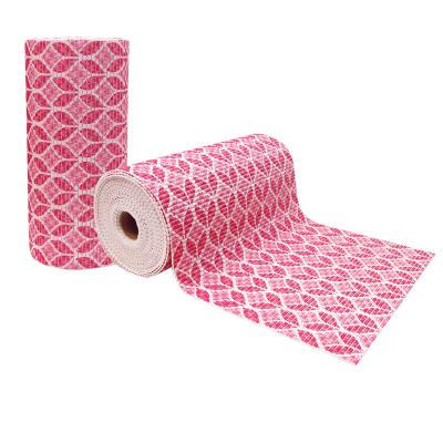 Kosteantilan matto lehtikuvio vaaleanpunainen