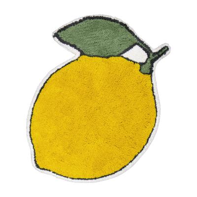 Kylpyhuonematto sitruuna