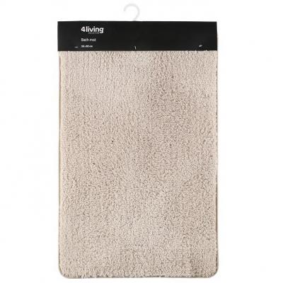 Kylpyhuonematto Solid beige