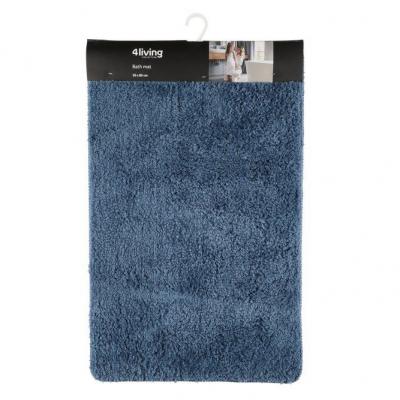 Kylpyhuonematto Solid sininen