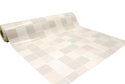 Muovimatto ruutu beige
