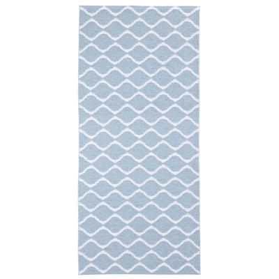 Muovimatto Wave sininen blue