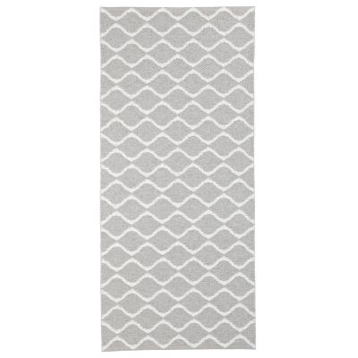Muovimatto Wave harmaa grey