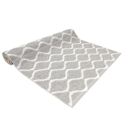 Muovimatto Wave harmaa grey