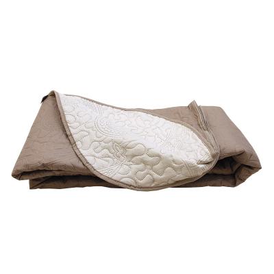 Päiväpeite beige kuviotikattu