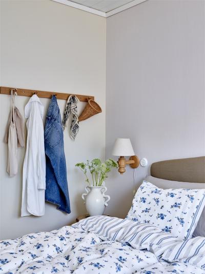 Pussilakanasetti Stina sininen