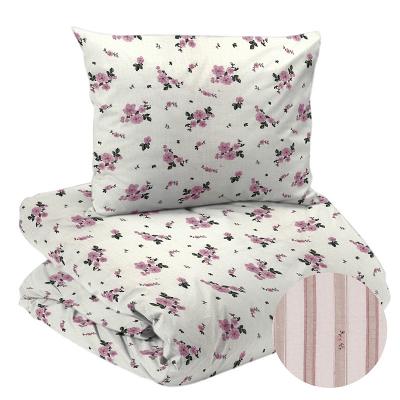 Pussilakanasetti Stina roosa