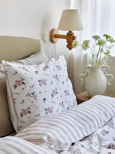 Pussilakanasetti Stina roosa