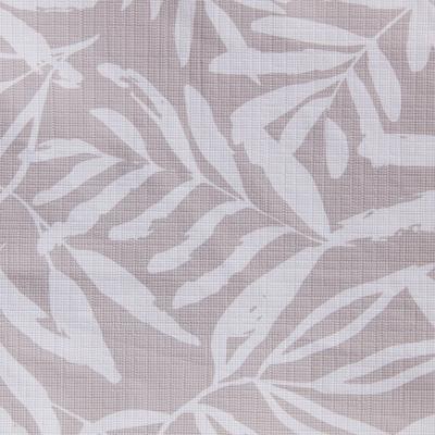 Pyöreä muoviliina 180cm lehti beige