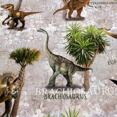 Sisustuskangas dinosaurus