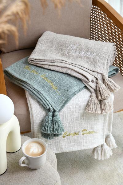 Torkkupeitto Carpediem ecru