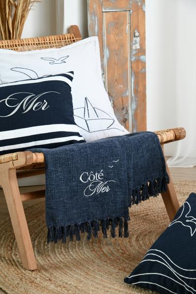 Torkkupeitto Marine sininen