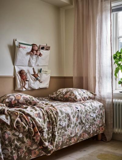 Torkkupeitto skogsliv beige