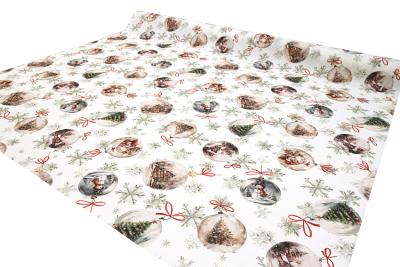 Vahakangas joulu akrylaatti joulupallo valkoinen