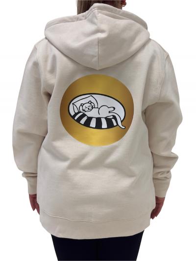 Huppari luonnonvalkoinen kenguru