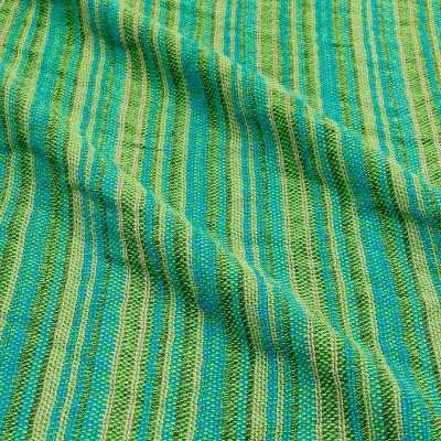 Villakangas retro vintage vihreäturkoosi raita