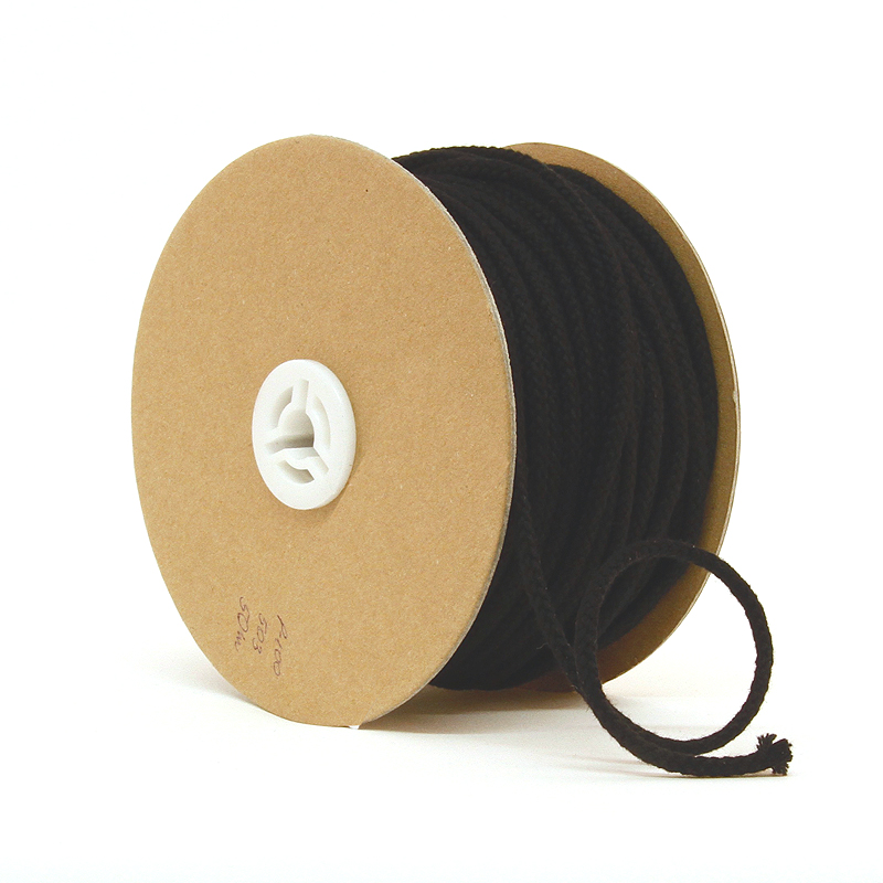 Anorakinnyöri 4 mm Musta (00503)