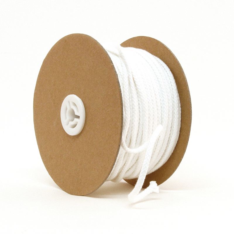 Anorakinnyöri 4 mm Valkoinen (00501)