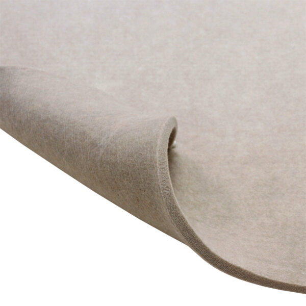 Kierrätyshuopa neulattu huopa 13mm beige